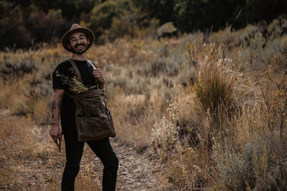 Barebones - Harvesting & Gathering Bag- Waxed Canvas