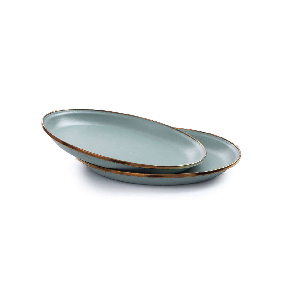 Barebones - Enamel Deep Plate (Set of 2)