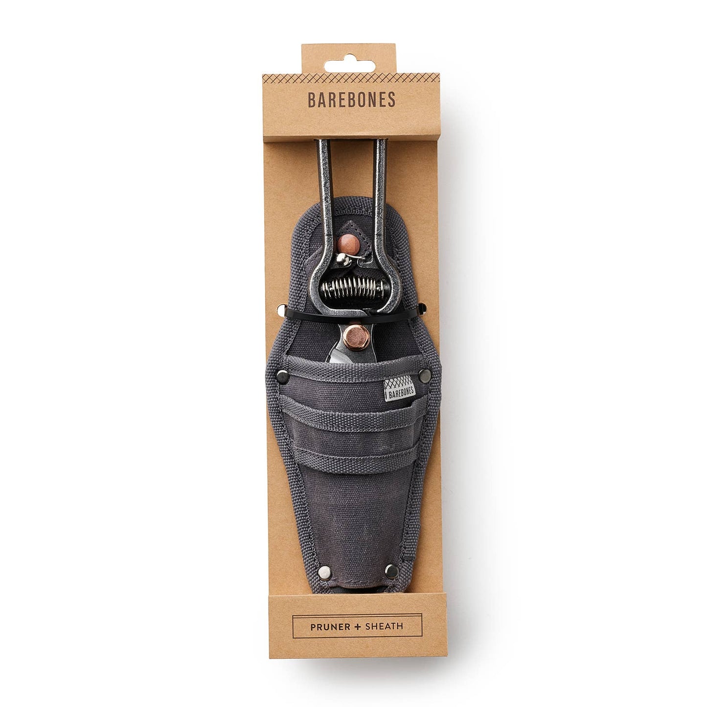 Barebones - Pruner with Sheath - Premium Gardening Tool