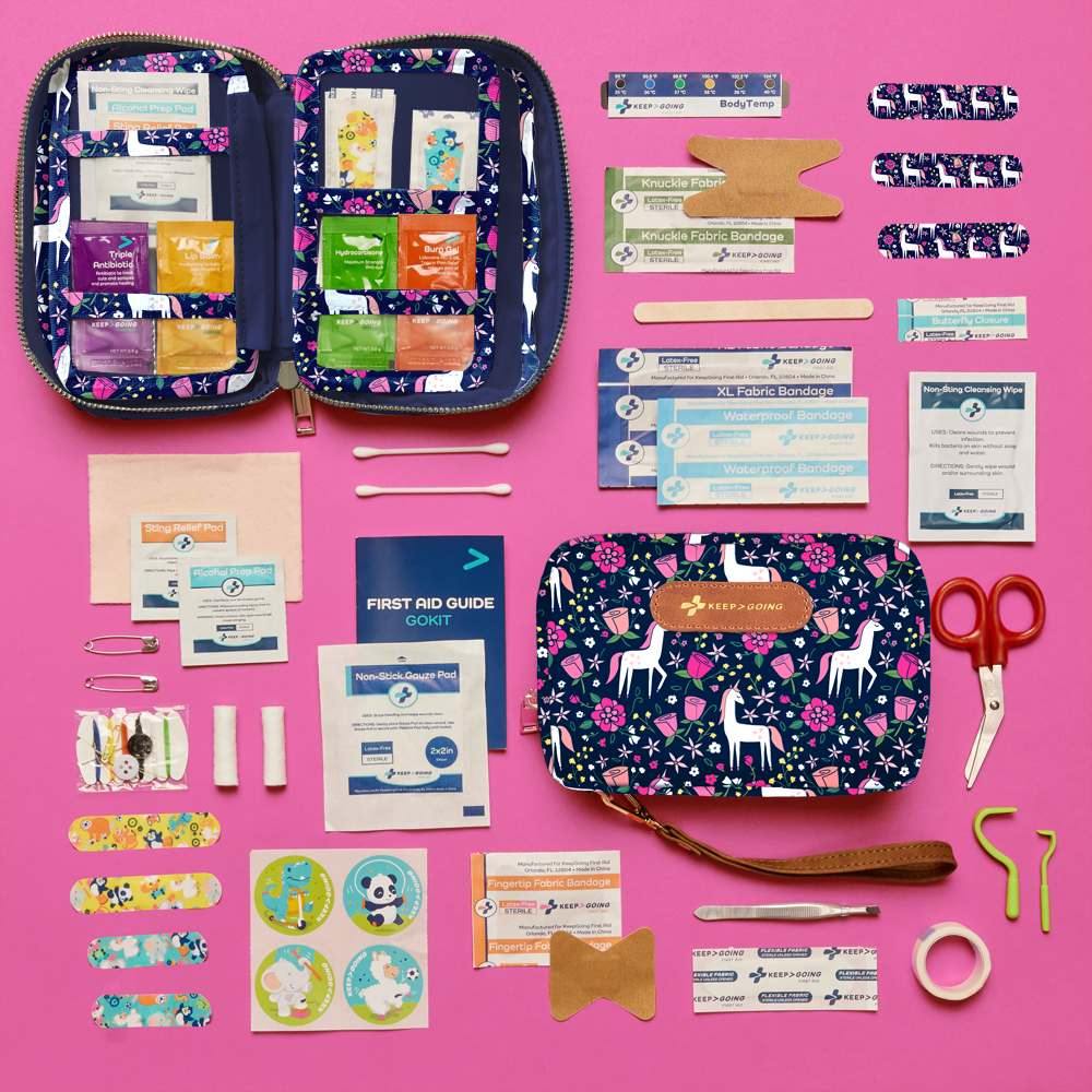 First Aid GoKit - Unicorns