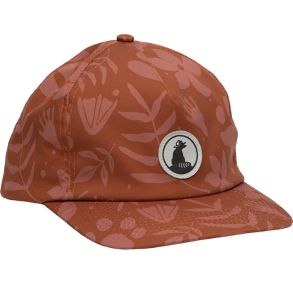 NWF Pattern 5-Panel Hat: Slate