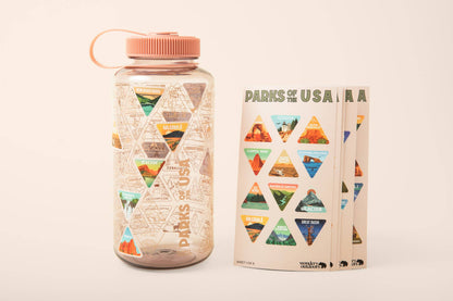 Parks of the USA Adventure Bucket List Bottle 32oz