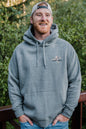 Fleece Hoodie Diving Duck Burlebo