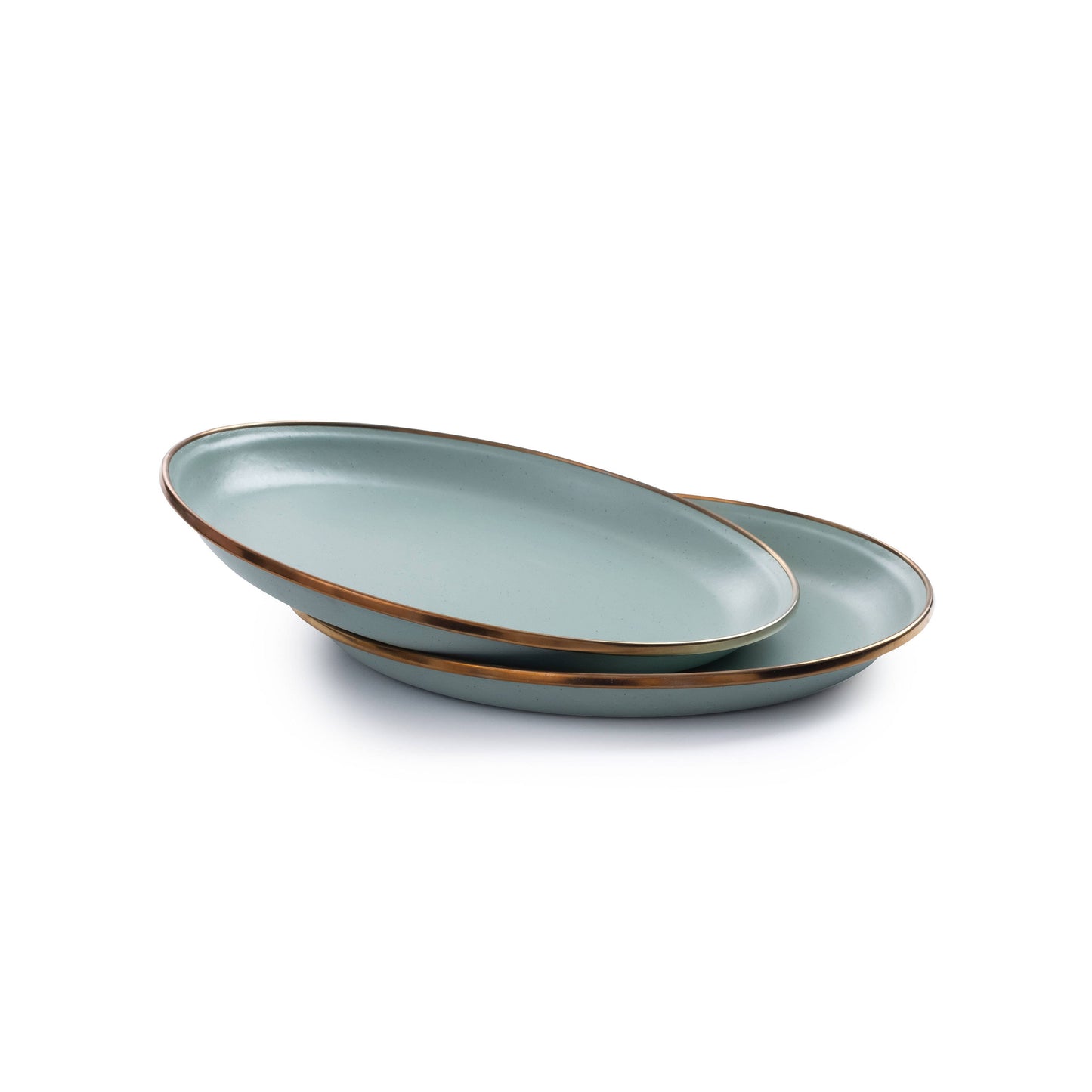 Barebones - Enamel Deep Plate (Set of 2)