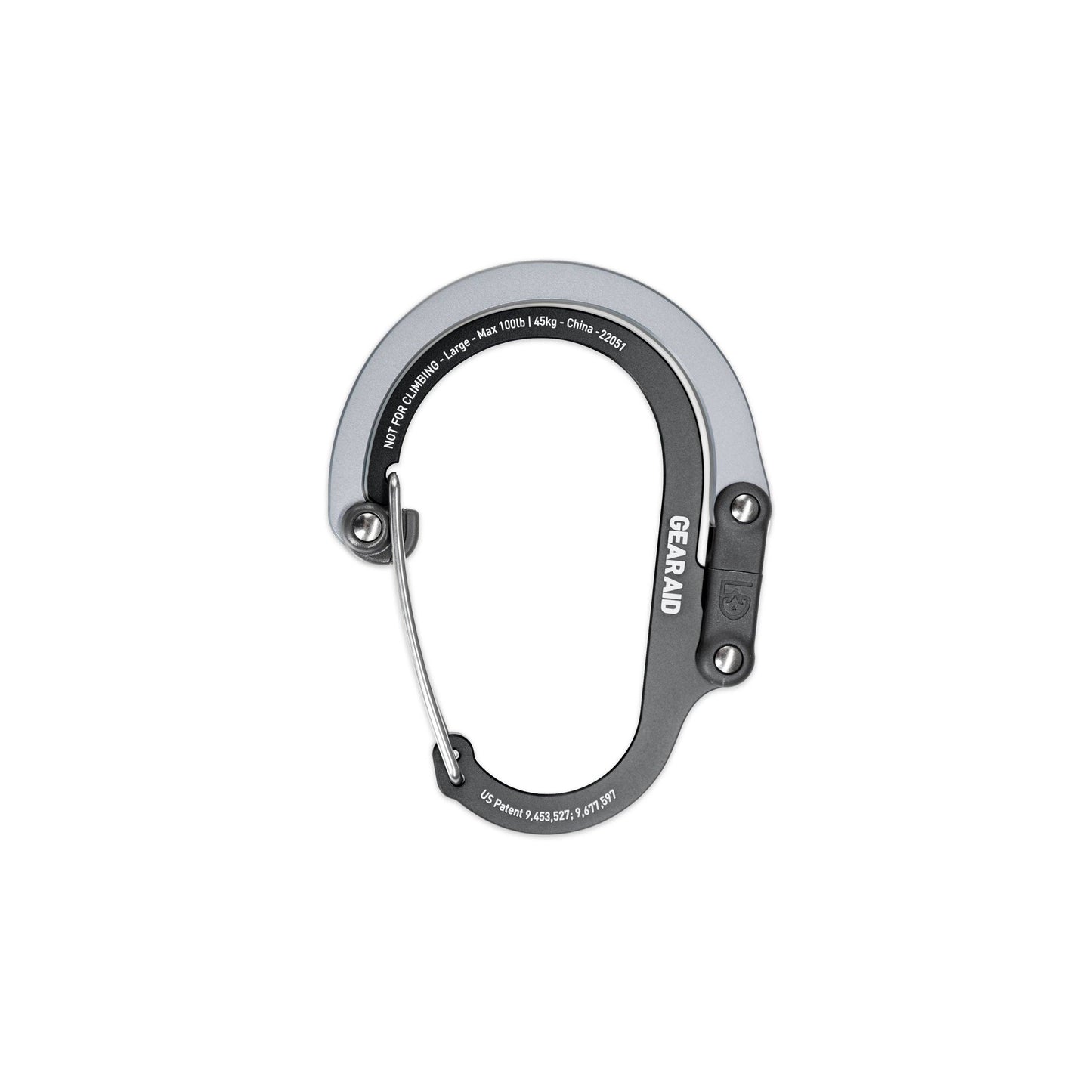 Heroclip Large: Stealth Black