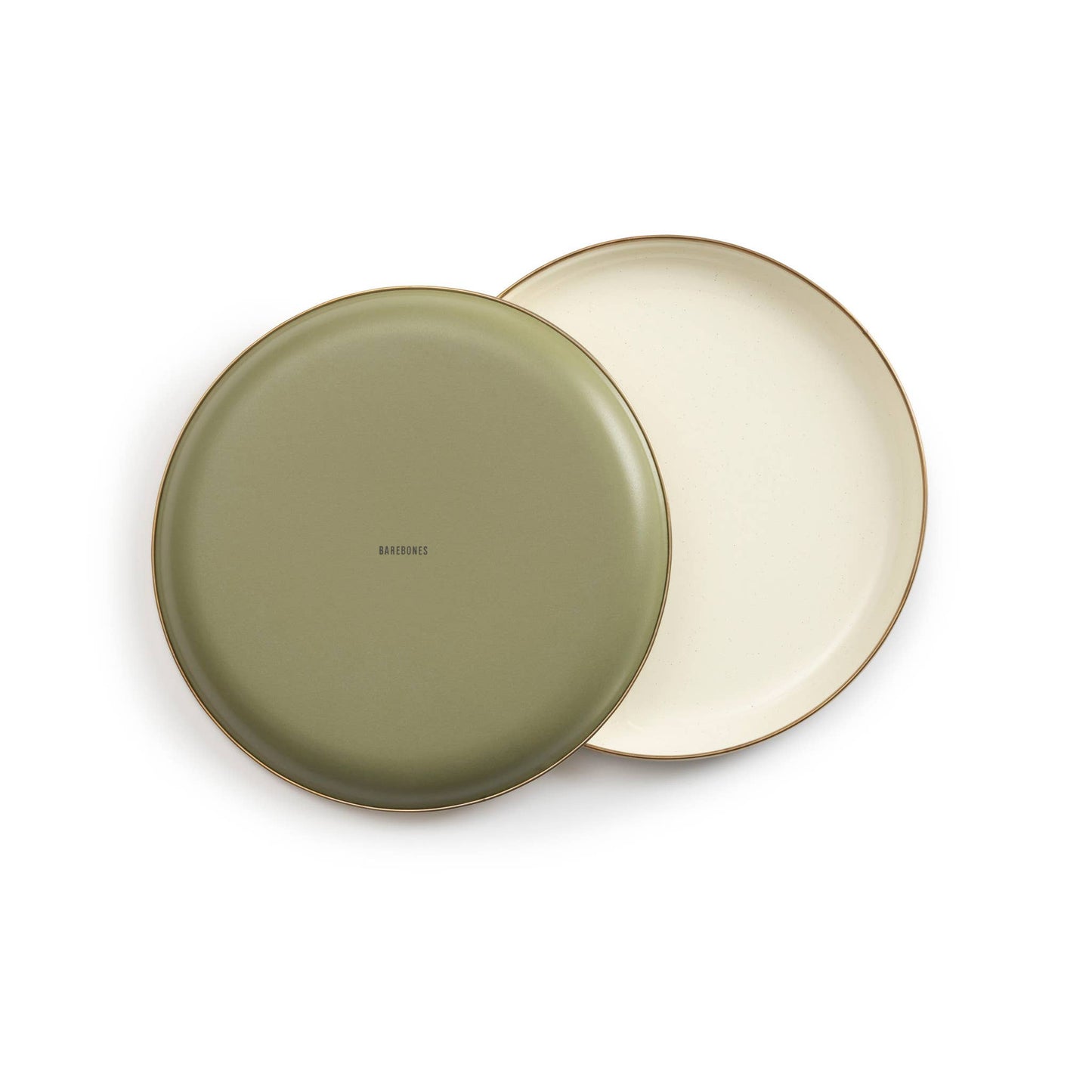 Barebones - Enamel 2-Tone Deep Plate Set