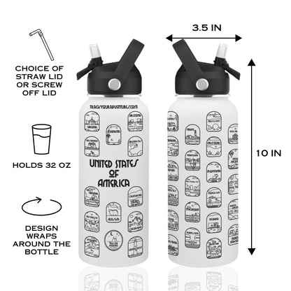 USA Water Bottle