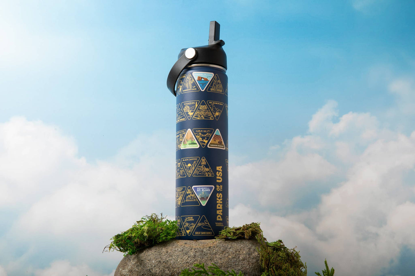The Original Parks of the USA Bucket List Bottle 24oz