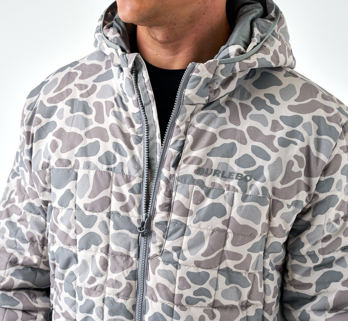 Puffer Jacket Burlebo Deer Camo