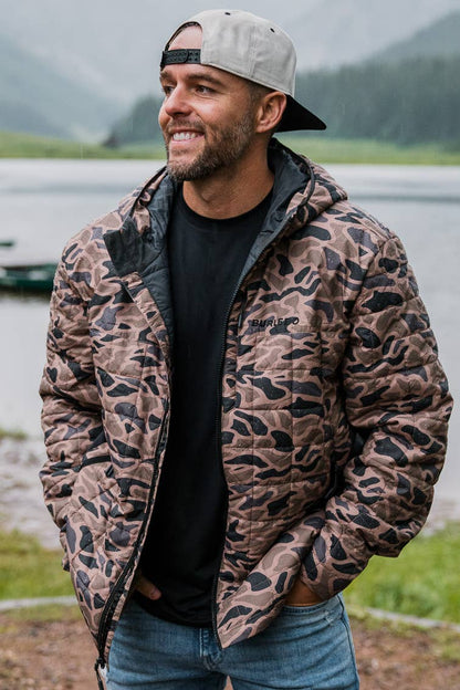 Puffer Jacket Burlebo Gauge Camo