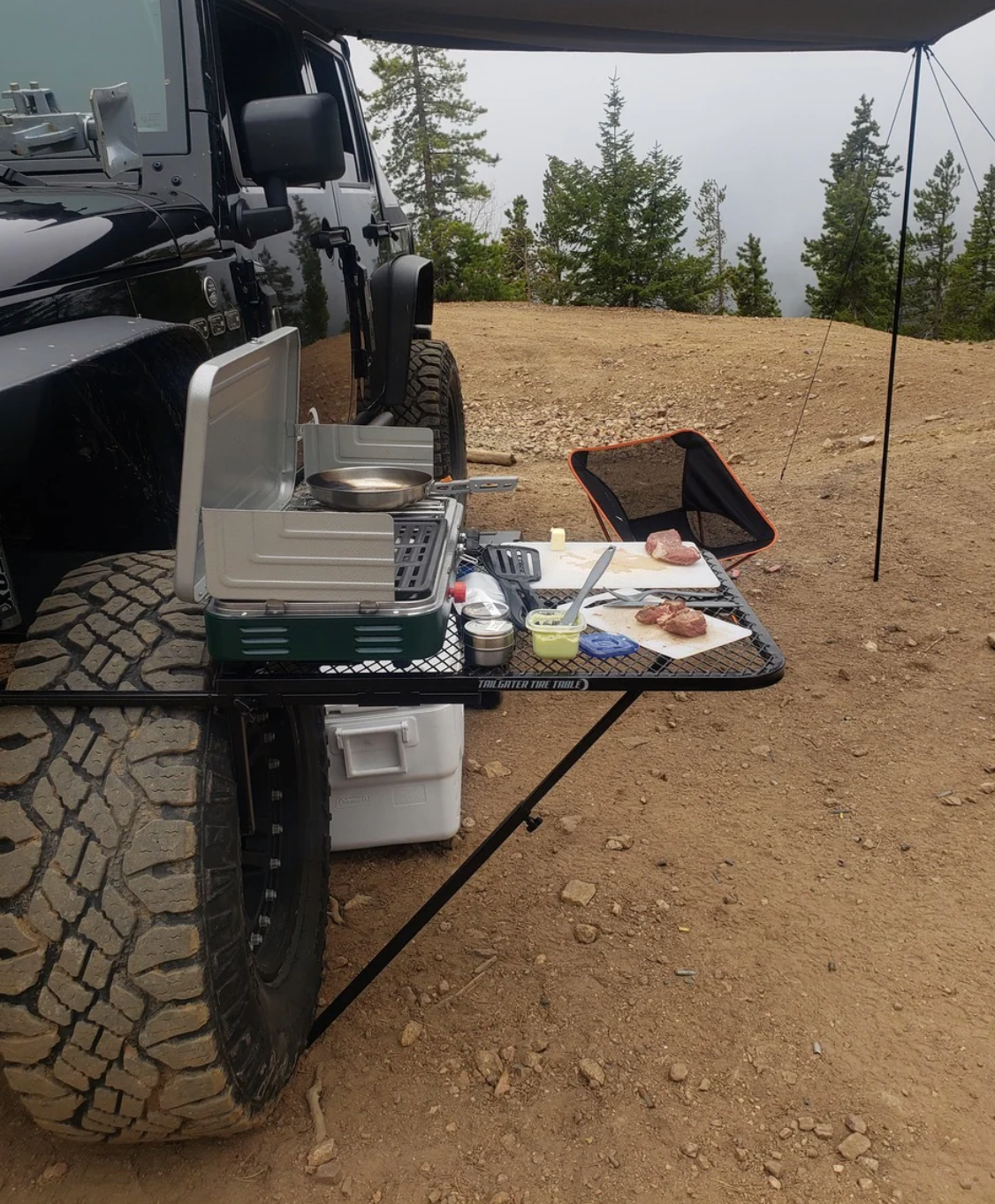 Tailgate Table Steel Standard