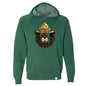 Smokey The Groovy Bear Hoodie Sweatshirt: Moss