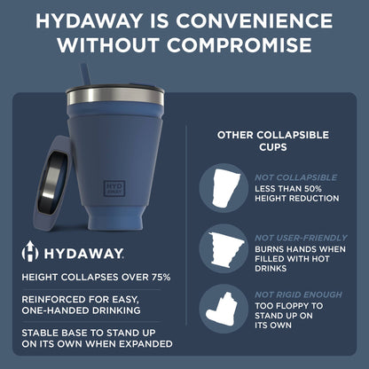 HYDAWAY - Collapsible Insulated Tumbler