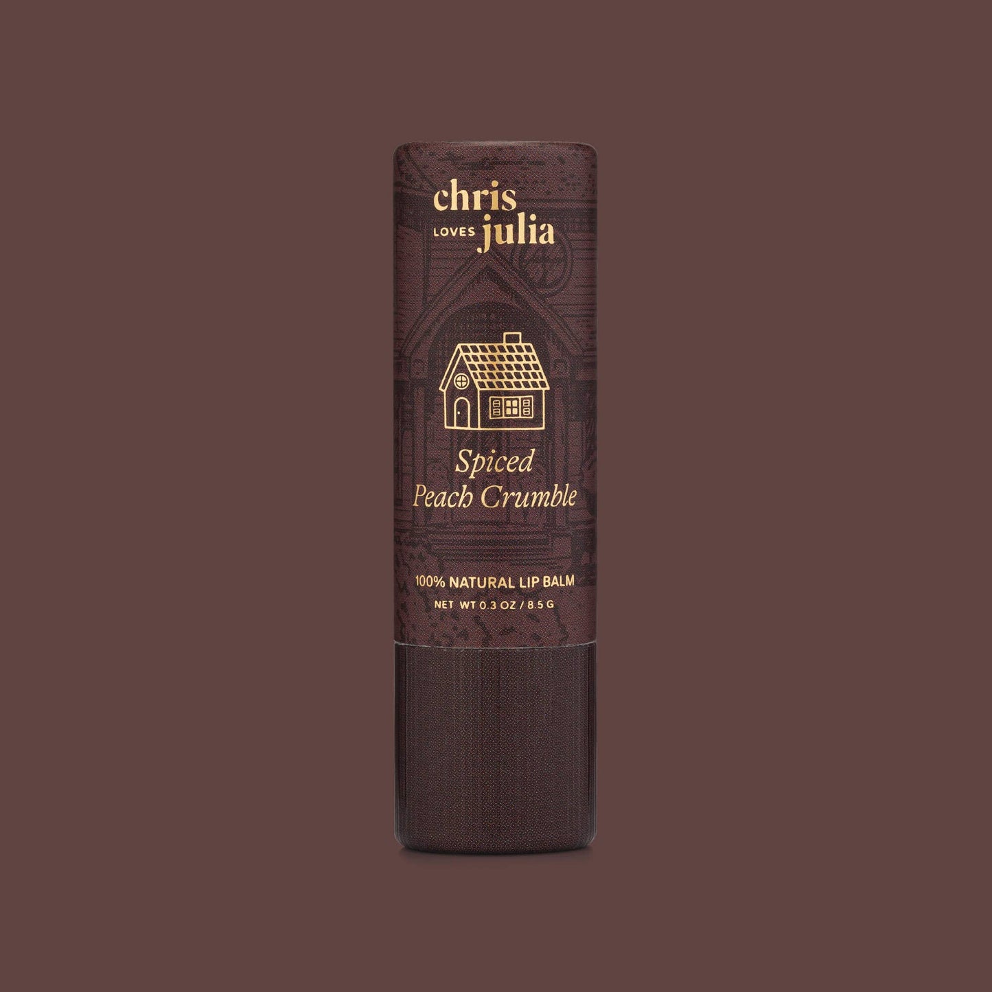Poppy & Pout - Lip Balm, Chris Loves Julia, Spiced Peach Crumble