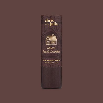 Poppy & Pout - Lip Balm, Chris Loves Julia, Spiced Peach Crumble