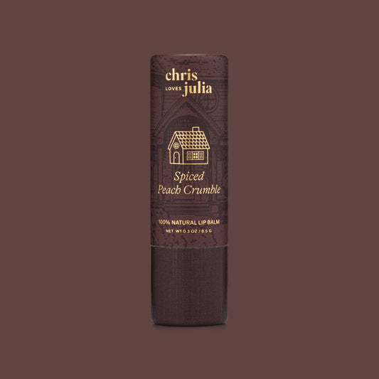 Poppy & Pout - Lip Balm, Chris Loves Julia, Spiced Peach Crumble