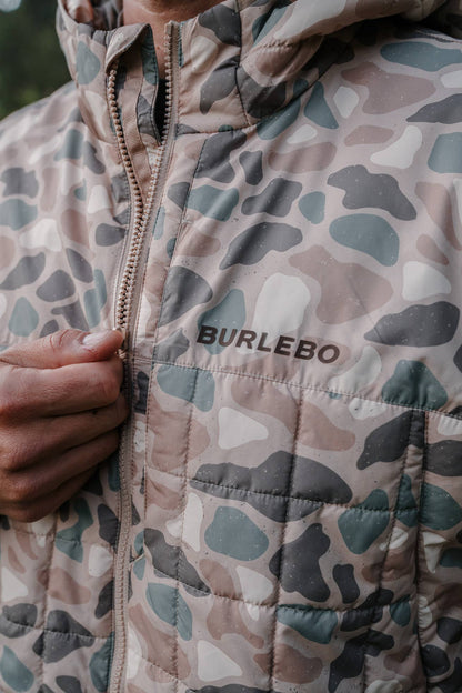 Puffer Jacket Burlebo Pintail Camo