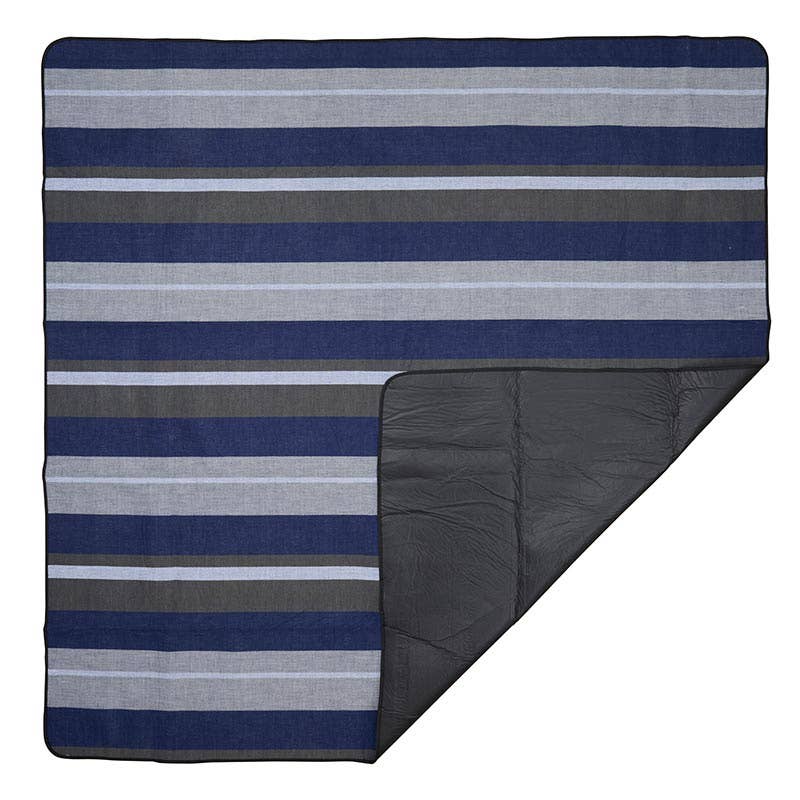 Picnic Blanket with Leather Tote Strap