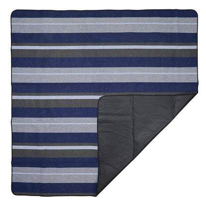 Picnic Blanket with Leather Tote Strap