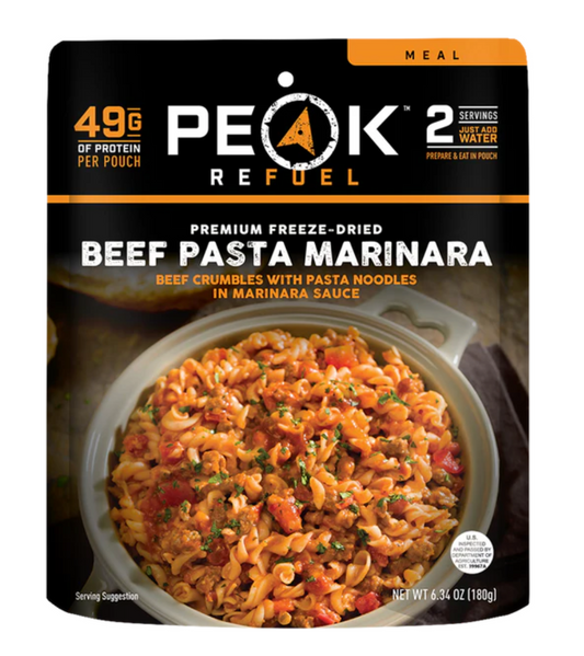 Beef Pasta Marinara