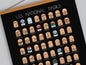Track Your Adventures - Black 63 National Park Scratch Off Poster