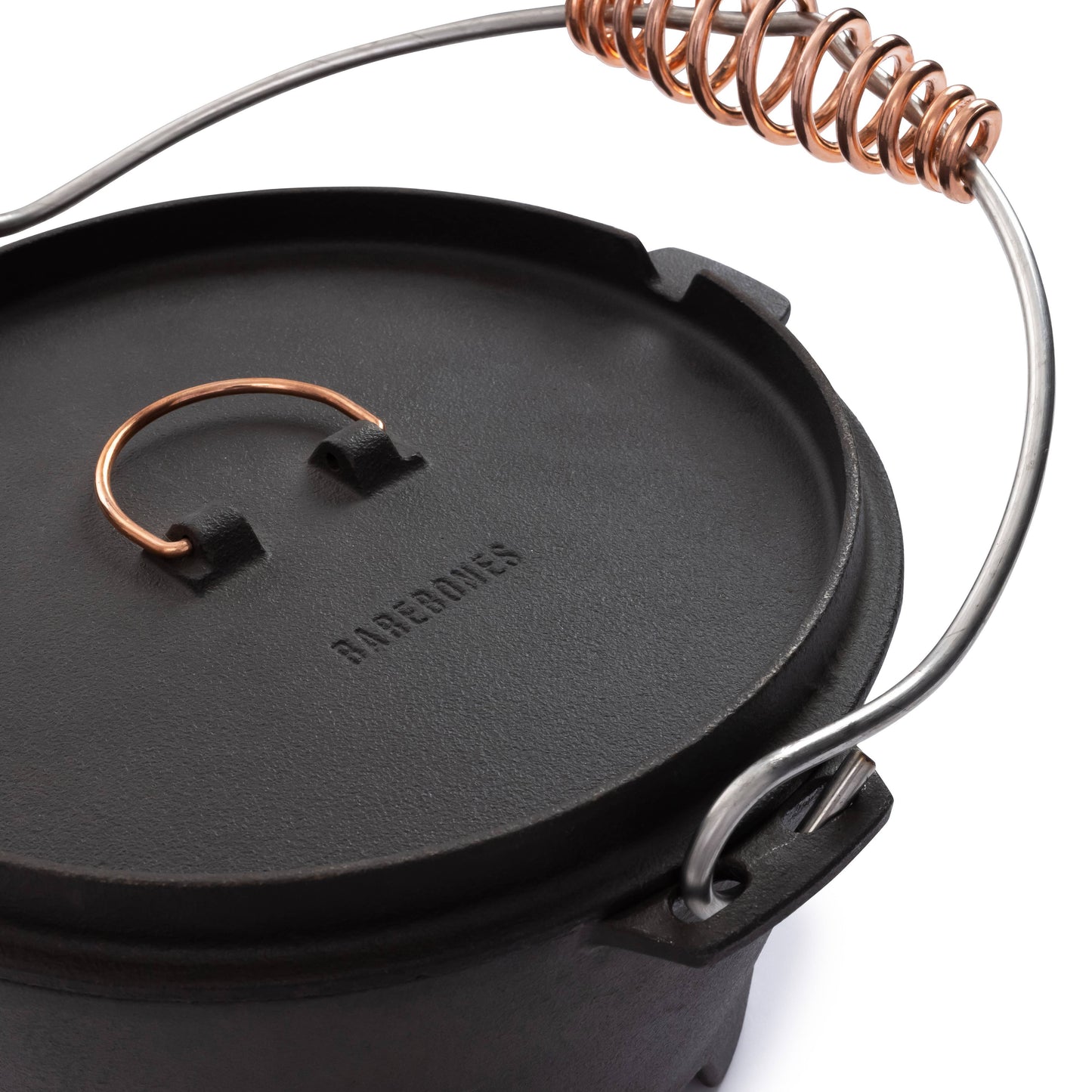 Polished Cast Iron Dutch Oven 4 QT