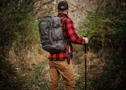 BattlBox - Trekking Poles Walking Stick Aluminum Retractable Extendable