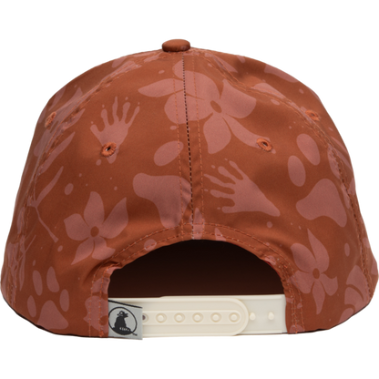 NWF Pattern 5-Panel Hat: Cedar