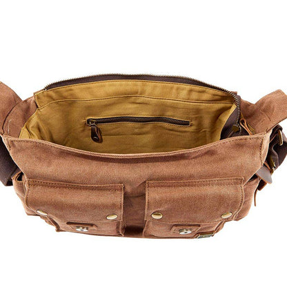 Cole Wheeler - Canvas Messenger Bag