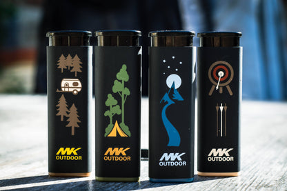 MK Lighter Outdoorsmen 4pc Jet Flame