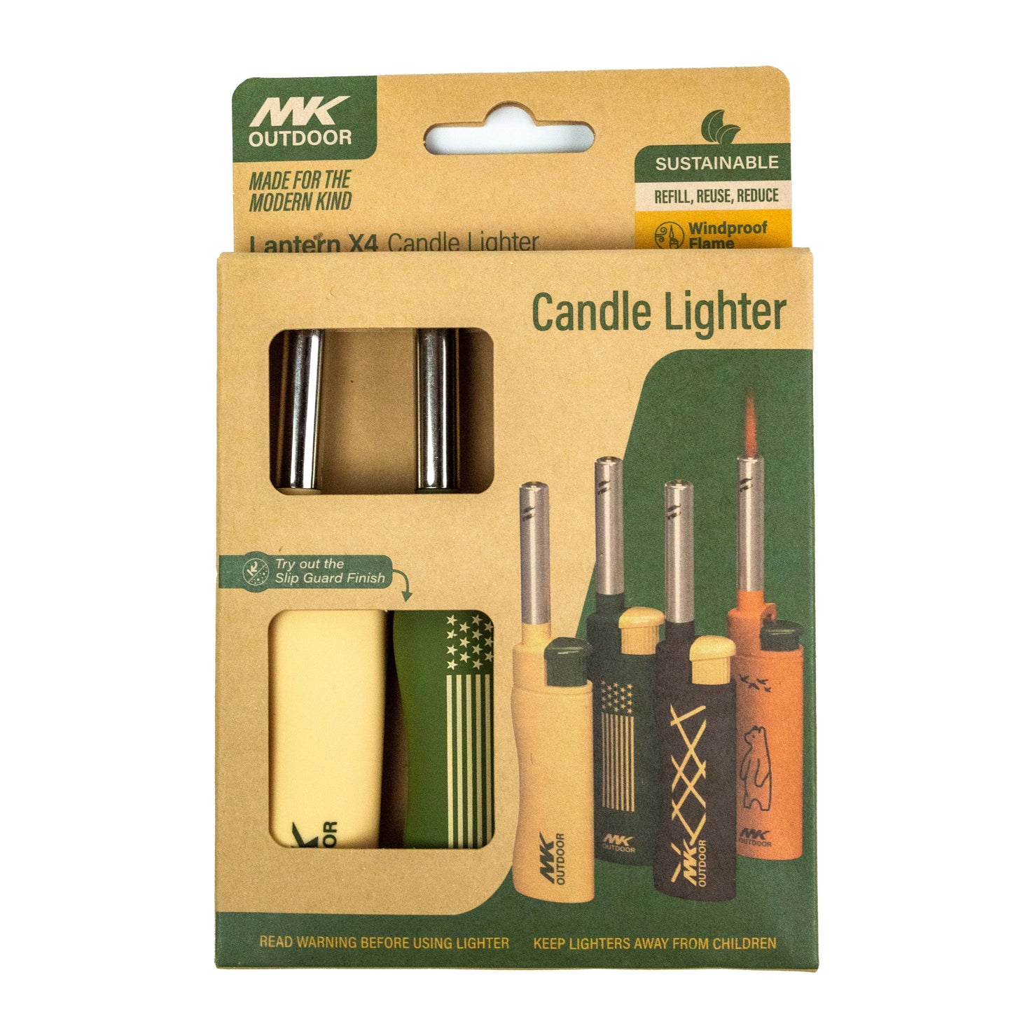 MK Lighter, Lantern Set, Jet Flame
