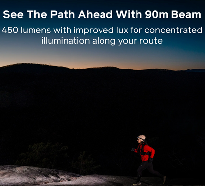 BioLite - Dash 450 USB-C Rechargeable Running Headlamp