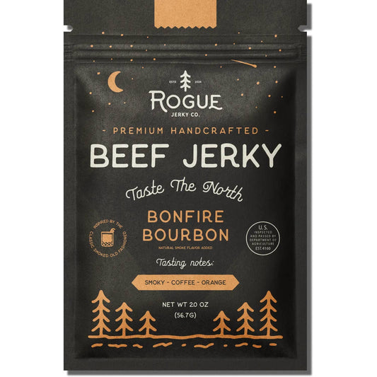 Rogue Jerky Co. - Bonfire Bourbon Beef Jerky