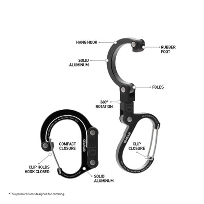Heroclip mini: Stealth Black