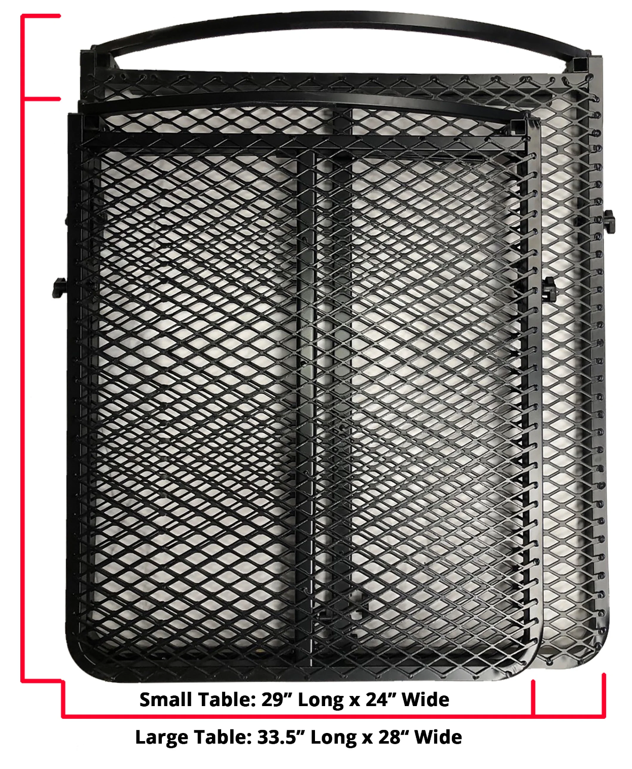 Tailgate Table Steel Large