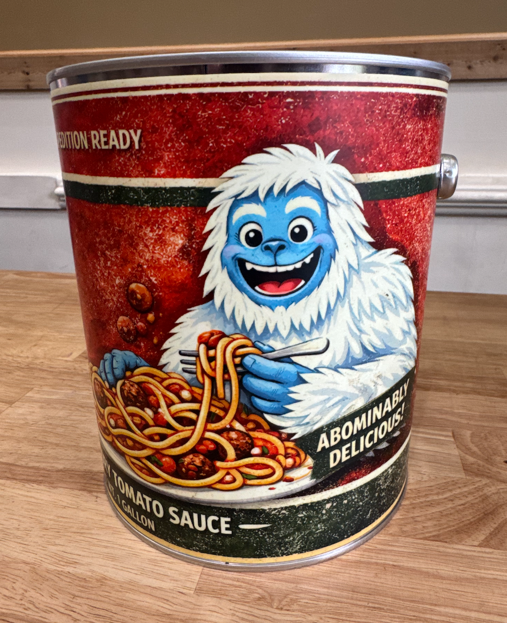 Yeti in Spaghetti - Canned Cryptid