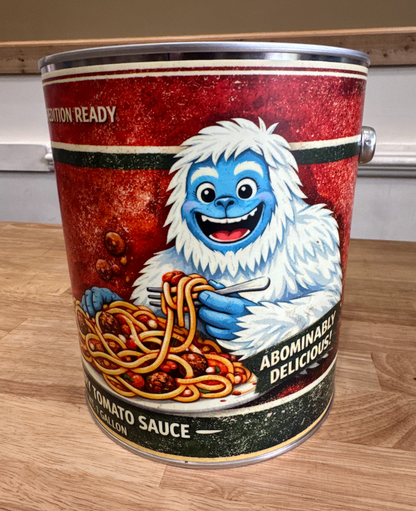 Yeti in Spaghetti - Canned Cryptid