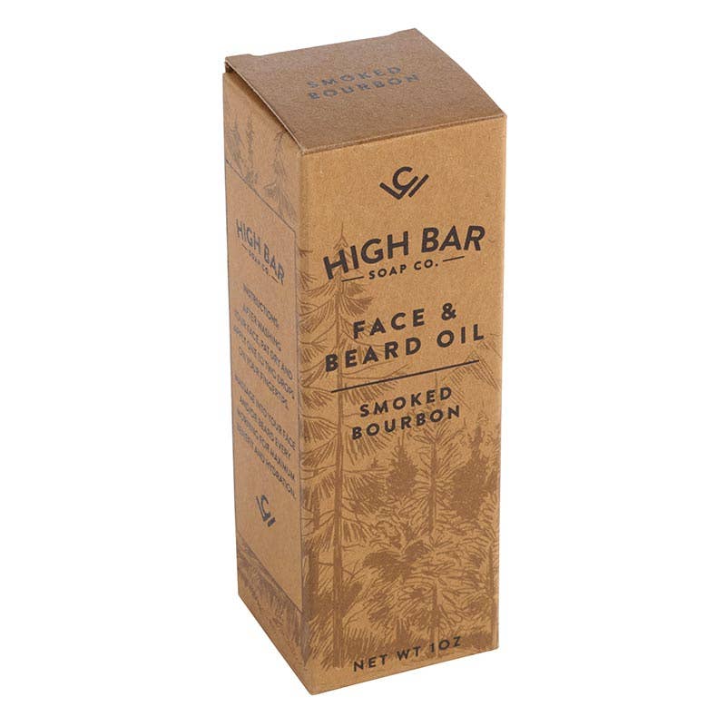 Cole Wheeler - High Bar Soap Co. Face + Beard Oil - Smoked Bourbon